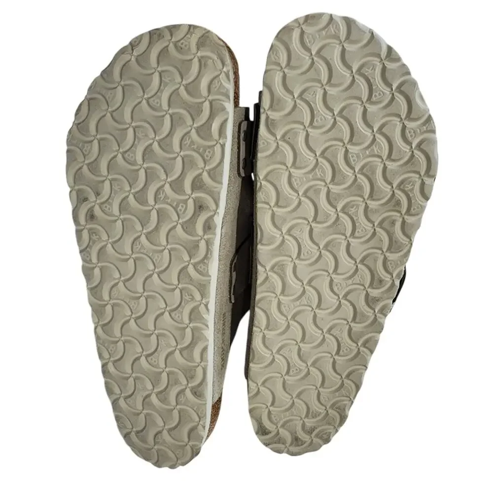 Birkenstock Uji Nubuck Suede in Taupe Men's  Size: EU 43 US 10-10.5 wide